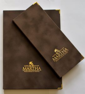 Buchbinderarbeit, Restaurantbedarf, Gastrobedarf,