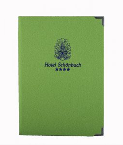 Hotelbedarf, Filzmappen,