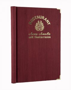 Speisekarten-Muster, Musterservice, Gastrokarten,