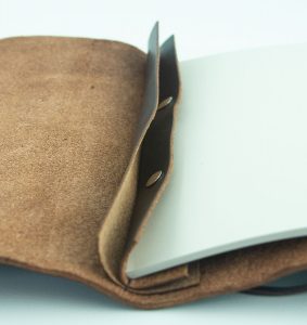 Vintage-Speisekarte mit Buchschrauben, Loungekarte,
